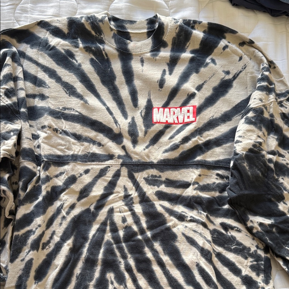 Marvel Black and Tan Tie-Dye Spirit Jersey